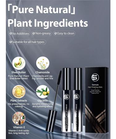 Samnyte Hair Finishing Stick (4 Packs)Hair Fly Away Tamer for Broken Hair & Baby Hair 3 Seconds Fast-Acting Quick Slick Stick Long-Lasting Flyaway Frizzy Hair Gel Stick with Natural Plant Extracts 20 g (Pack of 4) - Buy Online on GoSupps.com