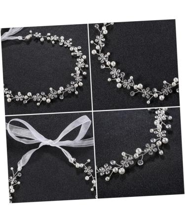 MERRYHAPY 1 PC Plum Blossom Rhinestone Hair Band Novel Headdress Bridal Silver Vines Charming Headband Rhinestone Headbands for Women Hair Bands for Womens Hair Elegant Headband Hair Jewelry - Buy Online on GoSupps.com