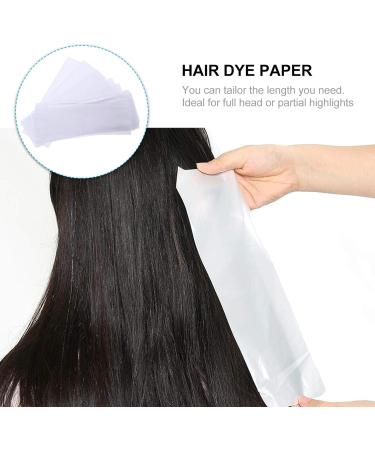 Uonlytech 200pcs Hair Dye Paper Highlighting Strips for Salon Professionals - Buy Online on GoSupps.com