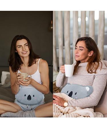 3-in-1 Portable Heat Bottle with Soft Waist Cover - Relieve Abdominal & Leg Pain - Ideal for Husky Dogs - Buy Online on GoSupps.com