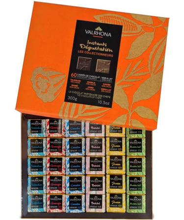 VALRHONA Les Collectors Box 60 Squares-300 g - Buy Online on GoSupps.com