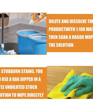 Consequentln Powerful Decontamination Floor Cleaner Consequential Floor Cleaner Multi-Purpose Floor Cleaner Wood Floor Cleaner and Polish (3PCS) - Buy Online on GoSupps.com