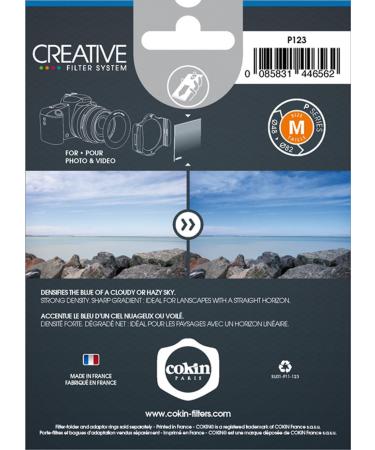 Cokin P123 Filter - P Blue Graduated B2 | Enhance Your Photography - Buy Online on GoSupps.com