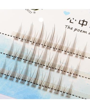 Manga Brown Cluster Lashes - 72PCS Spiky Little Devil Wispy Faux Mink Lashes for Natural Look - DIY Mixed Length Asian Japan Cosplay Party False Eyelashes - Buy Online on GoSupps.com