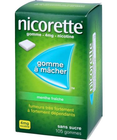 Nicorette 4 mg Freshmint Chewing Gum - Buy Online for Effective Smoking Cessation | Fast International Shipping - Buy Online on GoSupps.com