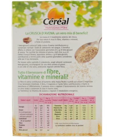  Italian Gourmet E.R. Crusca di Avena Cereal Pack of 6 brans a source of protein rich in fiber to promote intestinal well-being 400g + 400g of Italian Gourmet Polpa di Pomodoro flavor 400g - Buy Online on GoSupps.com