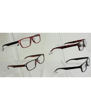 Buy Neutral Geek Reading Glasses (4-Pack 2.50) - Stylish & Comfortable Eyewear for All | International Shipping Available - Buy Online on GoSupps.com