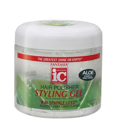 Fantasia High Potency IC Hair Polisher Styling Gel  with Sparkle Lites  16 Ounce (Model: 1992) - Buy Online on GoSupps.com