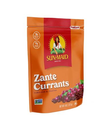 Sun-Maid California Zante Currants Snack - 8oz Bags (Pack of 10) | Natural Dried Fruit | Non-GMO, Vegan & Vegetarian | No Artificial Flavors - Buy Online on GoSupps.com