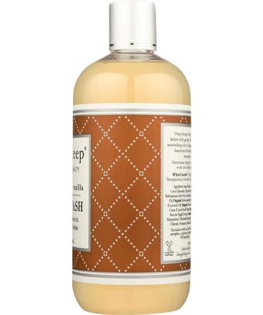 Deep Steep Body Wash Brown Sugar Vanilla 17 fl oz - Nourishing Natural Cleanser - Buy Online on GoSupps.com