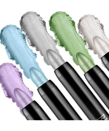 Boobeen Waterproof Eyeshadow Pencil Stick - Shimmer Cream Pen for Glitter Eye Makeup (012) - Buy Online on GoSupps.com
