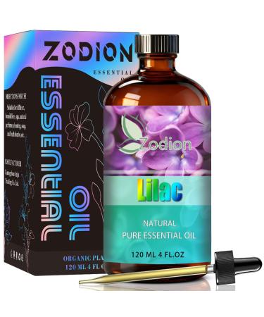 Lilac Essential Oil (4 Fl Oz / 120 ml) Lilac Oil for Diffuser Aromatherapy Home Fragrance Bath Relaxation & DIY Use Lilac 4 Fl Oz (Pack of 1)