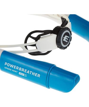 POWERBREATHER Sport White/Blue - Improved Performance and Comfort - Buy Online on GoSupps.com