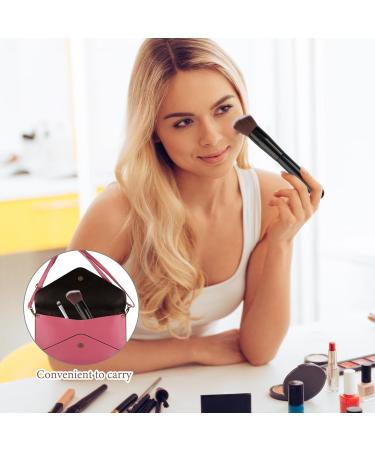 Makeup Brushes Set Foundation Brush + Concealer Brush With Soft Synthetic Fiber Face Makeup Contour Brushes Make-Up Tools Flat For Cheeks Blending Liquid Cream Flawless Powder Blush - Buy Online on GoSupps.com
