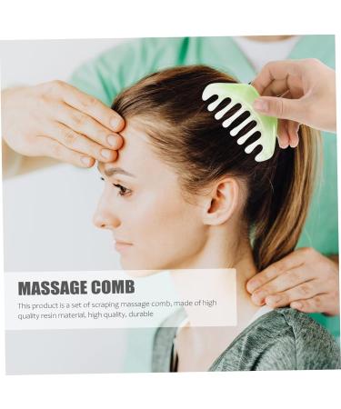 Magiclulu 6 STK Massage Comb Set - Enhance Hair Health & Circulation | Afro Comb & Body Massager Tool for Home Use - Buy Online on GoSupps.com