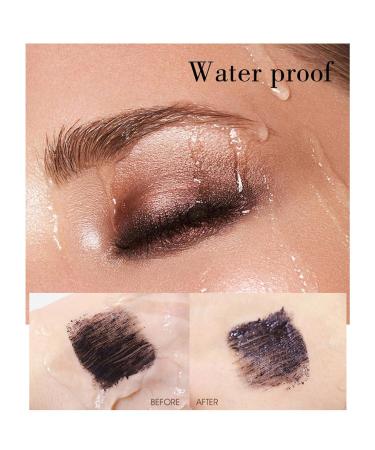 Waterproof 4D Silk Fiber Lash Mascara - Hypoallergenic Volumizing Eyelash Mascara - Brown Color - Smudge-Proof & Easy to Apply - Perfect Gift for Women - Buy Online on GoSupps.com
