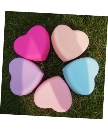 Cabilock Makeup Brush Cleaning Tool Brush Washing Mat Makeup Brush Cleaner Mat Brush Cleaning Pad Scrub Artifact Love 8X8.5cm Pink - Buy Online on GoSupps.com