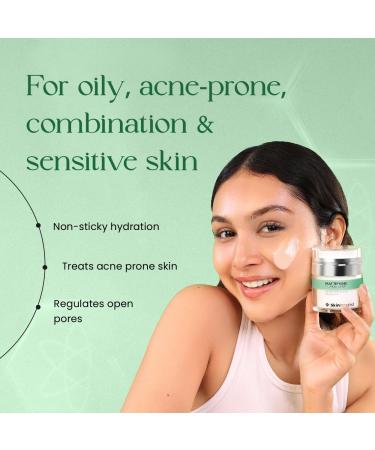 SkinInspired Mattifying Gel Moisturizer for Oily & Sensitive Skin | Oil-Free Hydrating Face Gel for Men & Women (50g - Buy Online on GoSupps.com