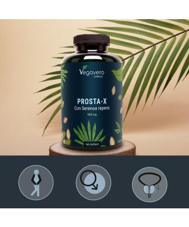 Serenoa Repens 900mg 180 capsules 3 months Saw Palmetto fireweed nettle and pumpkin Prostate Supplement for Men Vegavero - Buy Online on GoSupps.com