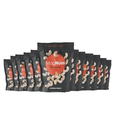 Magnuss cashew nut |Gently roasted |Unsalzen |12x 200g supply pack |Crunchy cashews |High quality snack rich in protein
