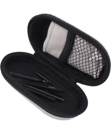 Hearing Aid Amplifier Cleaning Tools Kit with Small Brush, Clean Needles, and Cloth - Includes Case - Ear Cleaning Accessories - Buy Online on GoSupps.com