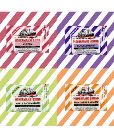 Fisherman's Friend Sugar Free Oral Air Freshener Cherry Soothing Fresh Tablets 25g - Buy Online on GoSupps.com
