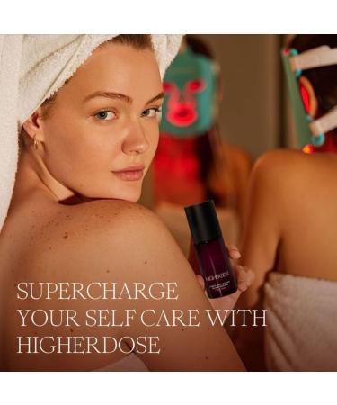 Buy HigherDOSE Light-Activated Glow Serum - Anti-Aging Vitamin C & Hyaluronic Acid Face Serum for Hydration & Fine Lines - Ships Internationally - Buy Online on GoSupps.com