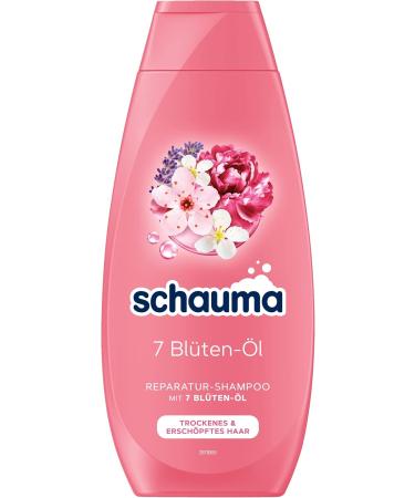  Schauma Schwarzkopf Schauma Repairing Shampoo 7 Flower Oil (400 ml) Smooth and Repair Shampoo for Dry & Exhausted Hair - Buy Online on GoSupps.com