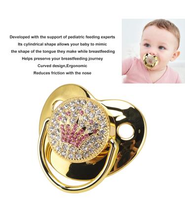 Newborn Pacifier - Ergonomic Soft Baby Pacifier - Safe PP Curved Design for Comfortable Play - Buy Online on GoSupps.com