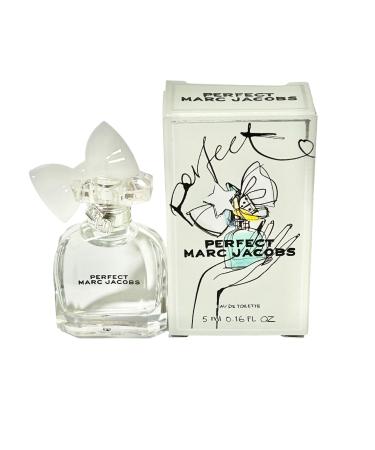 Marc Jacobs Perfect EDT MINI Women Perfume Splash 5 ml / 0.16 oz 0.16 Fl Oz (Pack of 1)