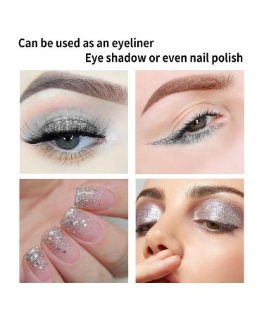 Boobeen Colorful Glitter Liquid Eyeliner - Waterproof & Smudge-Proof | Metallic Shimmer | Women's Makeup - 1 Pc - Buy Online on GoSupps.com