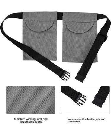 Mastectomy Drain Holder Pouch - Adjustable & Reusable Surgery Drainage Pouch with Shower Bag (Gray) - Buy Online on GoSupps.com