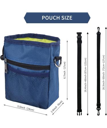 Aocclant Dog Training Treat Bag with Hip Belt - 3 Carrying Options for Toys Food & Essentials - Blue - Buy Online on GoSupps.com