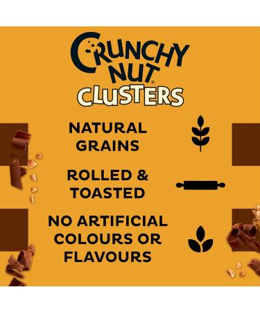 Kellogg's Crunchy Nut Chocolate Clusters 400g - Buy Online on GoSupps.com