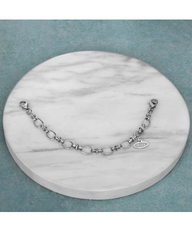Custom Celtic Knot Medical Alert ID Bracelet for Women - Personalized Emergency Jewelry with Free Engraving | 6.0 to 9.0 Inches - Buy Online on GoSupps.com