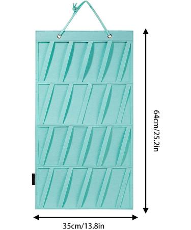 Hair Clip Organizer | Wall-Mount Hair Claw Stand Display Holder Claw Clip Holder Organizer Hanging Hair Clip Holder Hair Accessories Storage Organizer for Women Girls Shakven Blue - Buy Online on GoSupps.com