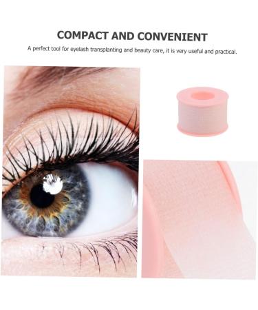 Housoutil 1 Roll Grafting Eyelash Tape Lash Extension Tape Supplies Non- Woven Fabric Tape Adhesive Breathable Fabric Tape Medical Tape Non-woven Fabric Protective Agent Pink Eyes - Buy Online on GoSupps.com