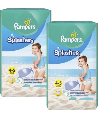Disposable Swim Nappies Size 4-5 (9-15kg) x22 with Tilz Nappy Bags - for Babies & Toddlers | Splashers Nappies - Buy Now! - Buy Online on GoSupps.com