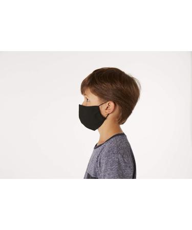 AVANTEX Pack of 3 Cotton Community Masks - Black XS | Comfortable & Durable Face Masks for International Shipping - Buy Online on GoSupps.com