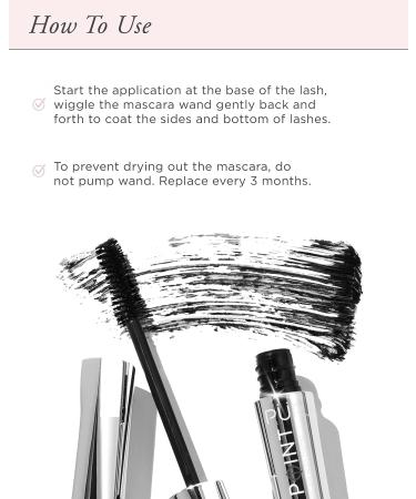 R MINERALS On Point Mascara with Hemp - 1 ct. | Vegan-Friendly Formula - Buy Online on GoSupps.com