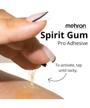 Mehron Makeup Spirit Gum & Remover Combo Kit | Professional Adhesive & Remover for Face Skin & Body | International Shipping Available - Buy Online on GoSupps.com