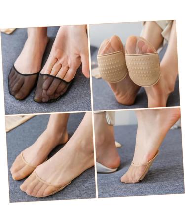 Healeved 8 Pairs Half Socks Wear-Resistant Toe Socks Washable Metatarsal Pads Seamless Toe Socks Ballet Socks Wear-Resistant Forefoot Pads Half Toe Socks Breathable Protector Miss Lace Net - Buy Online on GoSupps.com