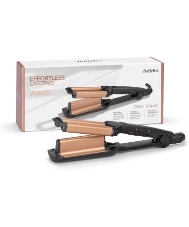 BaByliss Deep Waves Styler: Ceramic Hair Waver for Long-Lasting Mermaid and Beach Waves - Buy Online on GoSupps.com