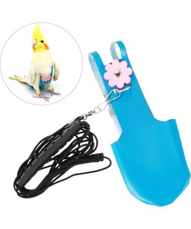 Ultechnovo Birdwindle Flight Suit - Washable Parrot Diaper with Leash for Budgies & Aves (Size M: 13x5 cm 4m) - Eco-Friendly & Reusable - Buy Online on GoSupps.com