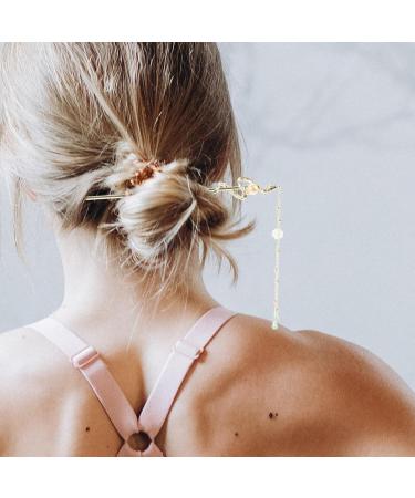 FOMIYES Dragon Hair Stick Chinese Hair Chopstick Tassels Hairpin Women Hair Stick for Buns - Buy Online on GoSupps.com