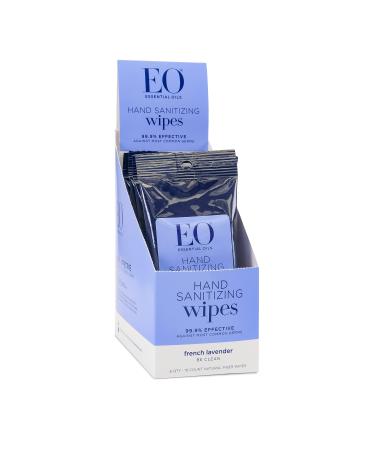 EO Products Hand Sanitizing Wipes Lavender 6 Pack