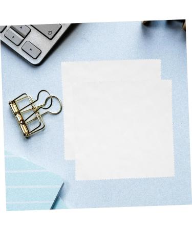 FOMIYES 50pcs Eyeglass Cleaning Cloths - Microfiber Glass Cleaner Wipes for Glasses Lenses & Screens | Premium White Fiber Cleaning Cloths - Buy Online on GoSupps.com