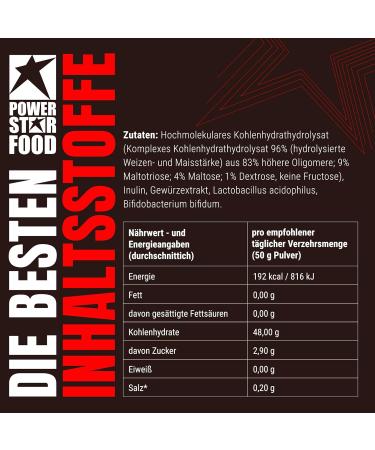 Powerstar Carboplex 2500G | German-Made Carbohydrate Complex | Alternative to Cluster Dextrin | Ideal Weight Gainer Powder - Buy Online on GoSupps.com