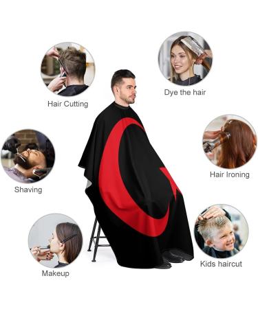 Coat of Arms of Turkey Professional Hair Cutting Cape Adjustable Barber Apron for Salons | Premium Quality - Buy Online on GoSupps.com