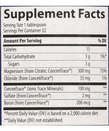 Trace Minerals Research Liquid Magnesium 300mg 16 fl oz - Premium Supplement - Buy Online on GoSupps.com